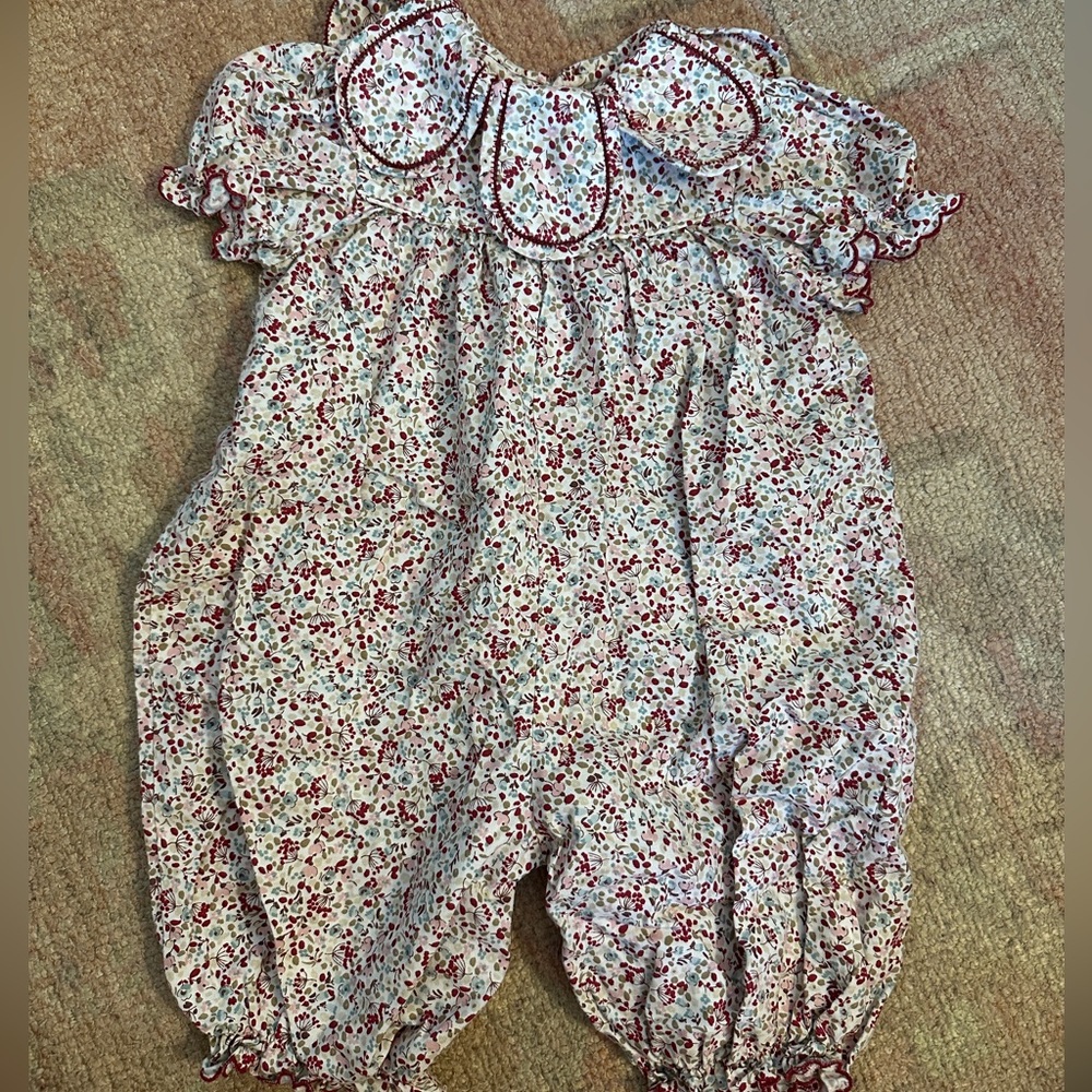 Sophie and Lucas Petal Romper NWOT